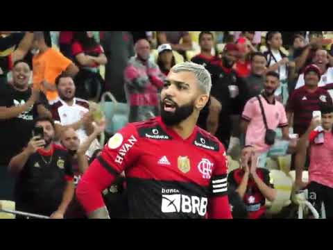 VEJA A REAÇÃO DE GABIGOL AO OUVIR TORCIDA DO FLAMENGO CANTANDO "VOCÊ PAGOU COM TRAIÇÃO..."