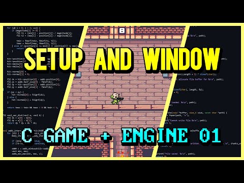 How to make a GAME ENGINE | SDL2 Setup and Window | C Game + Engine From Scratch 01