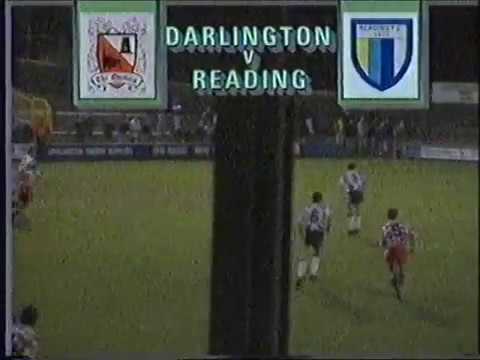 Darlington 2-4 Reading 1991/92