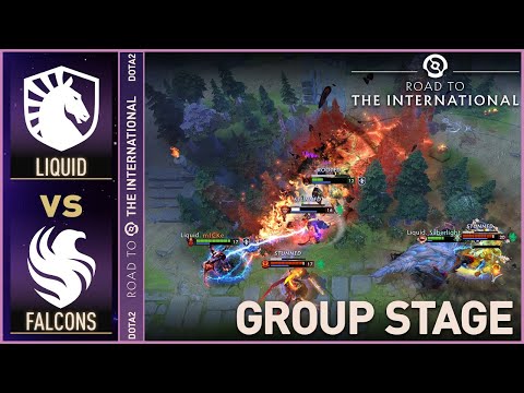 FALCONS vs LIQUID - HIGHLIGHTS - The Road to the International 2025 | DOTA2