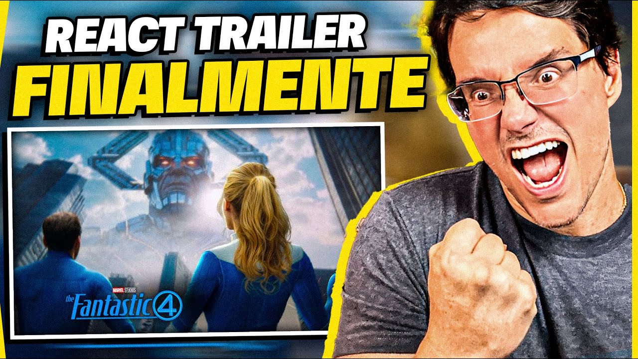 Quarteto Fantástico: Primeiros Passos | Teaser Trailer Dublado - React #PeterAqui #EiNerd