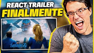 Quarteto Fantástico: Primeiros Passos | Teaser Trailer Dublado - React #PeterAqui #EiNerd