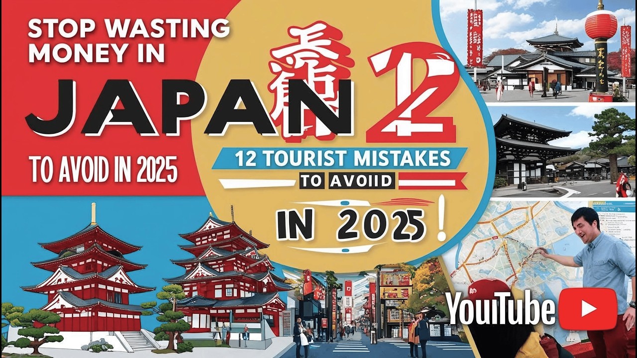STOP Wasting Money in Japan!!! 12 Tourist Mistakes to AVOID in 2025