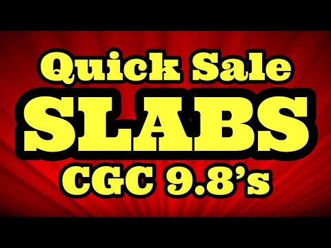 Quick Slab SALE Graded CGC 9.8s Buy It Now Comics Stop By And Take A Look