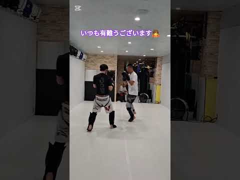 キックフェイントや寝技等いつも稽古有難うございます🙇#街中道場 #キックボクシング #格闘技 #mma #総合格闘技 #スパーリング #ダイエット
