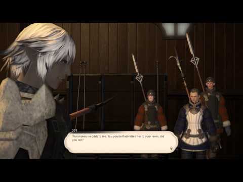 Final Fantasy XIV - Standing Up To The Opponent! LVL 5 Lancer Quest