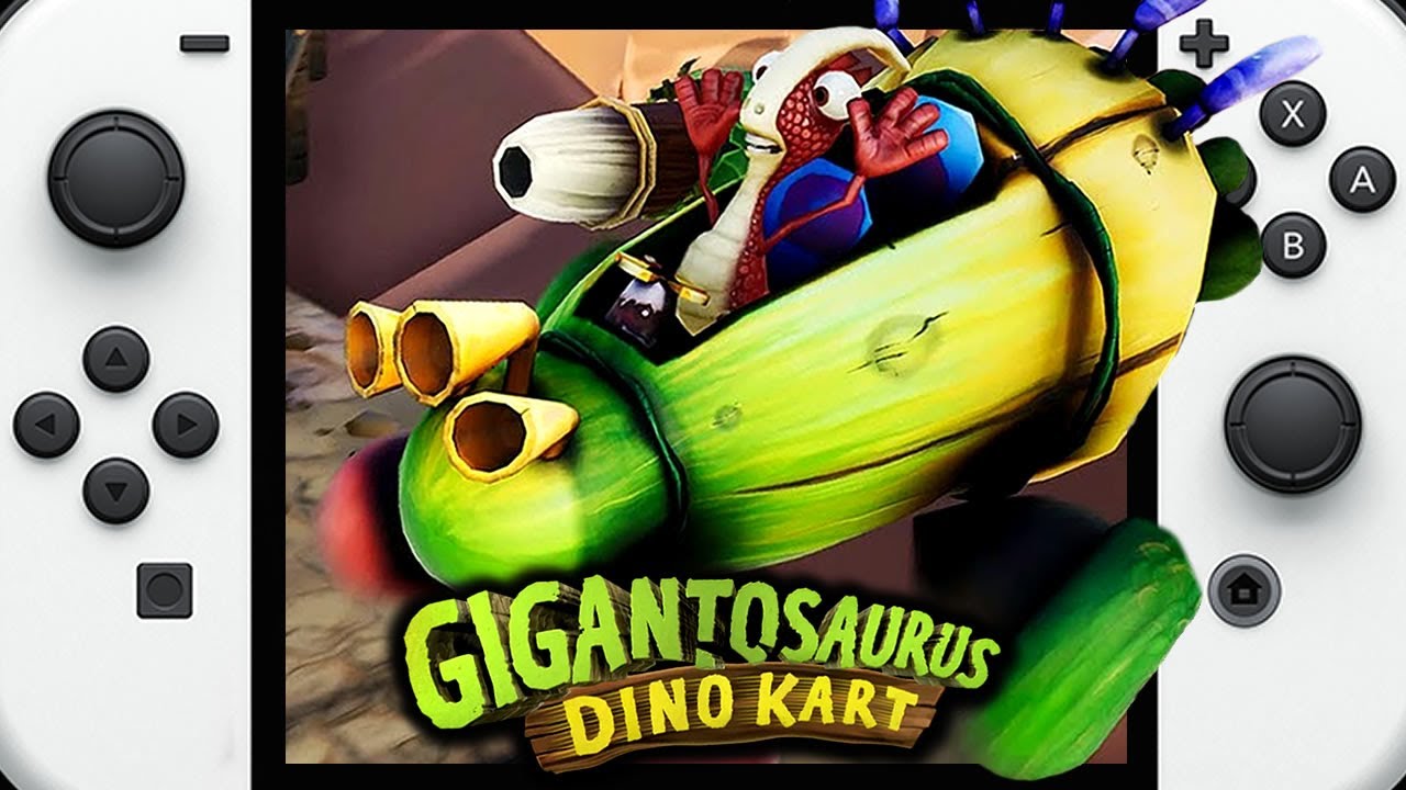 Gigantosaurus: Dino Kart – Nintendo Switch Gameplay