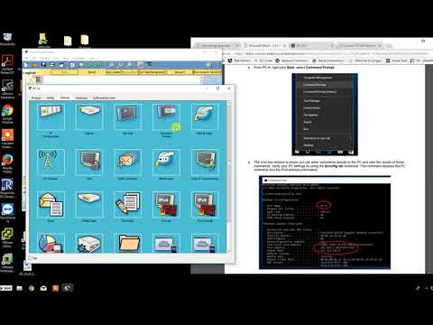 Lab 1.3.2.3 Building a Simple Network