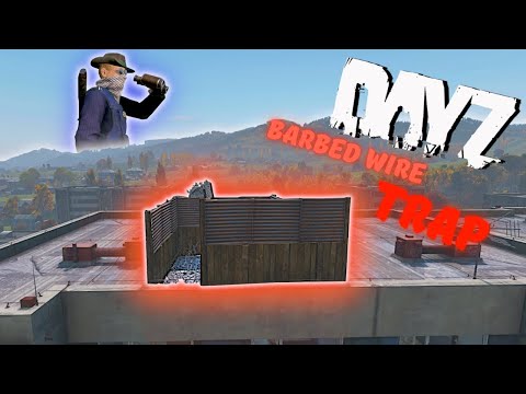 DayZ BEST Barbed wire Trap Design for your Next 1.19 Base!