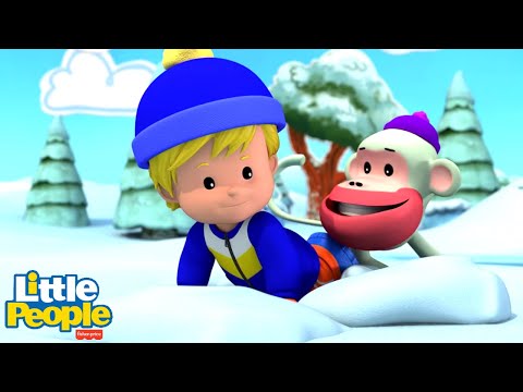 Meeting A Snow Monkey! ⭐ @littlepeople ⭐New Season! ⭐ - Kids TV Series, Kingdom Kids Zone - Little People - Fisher Price