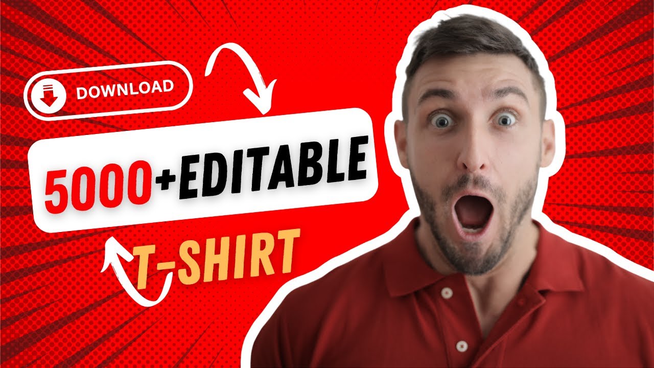 5000+ Editable T-Shirt Designs Mega Bundle