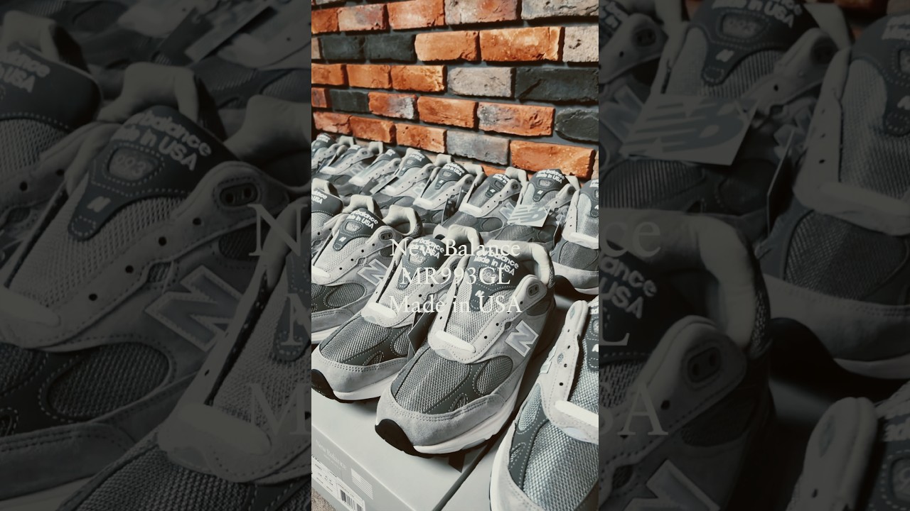 【New Balance】MR993GL "Grey" Made in USAが入荷！ #ニューバランス
