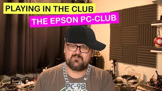 Playing in the Club: The Epson PC286C PC-Club #Retro #Retrocomputing