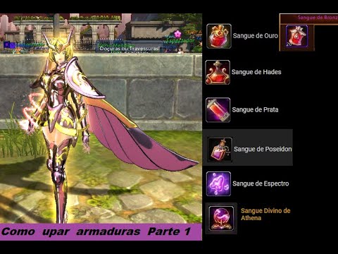 Saint Seiya Online Como upar armaduras!