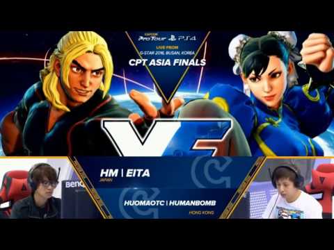 SFV: Eita vs Humanbomb CPT Asia Finals Top 16 - Capcom ProTour2016