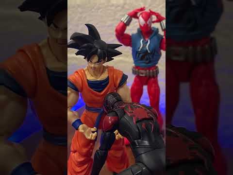 That one friend who can’t take nothing serious 😂 #stopmotion #goku #shorts