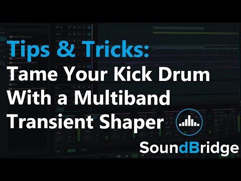 How to Tame Your Kick Drum With a Multiband Transient Shaper