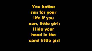 Run For Your Life - The Beatles (Lyrics)