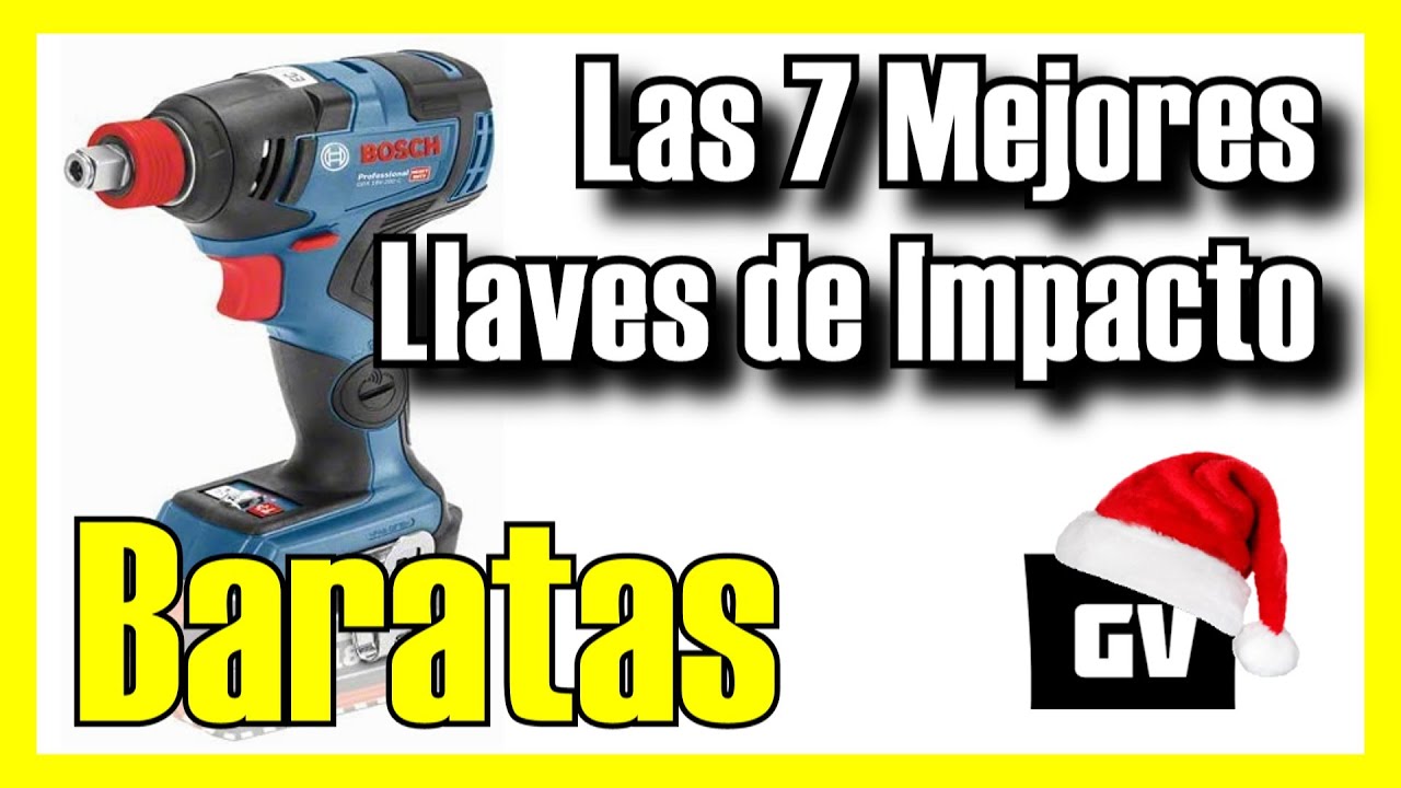 🚘 Las 7 MEJORES Llaves de Impacto BARATAS de Amazon [2023]✅[Calidad/Precio] A batería / Neumáticas