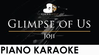 Download lagu Joji - Glimpse of Us - Piano Karaoke Instrumental Cover with Lyrics mp3