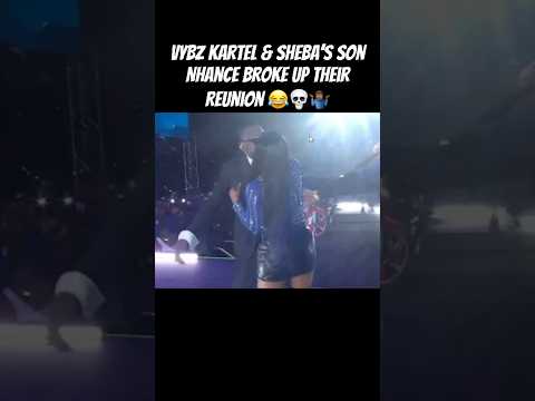 Nhance Broke Up His Parents Reunion 🤣 #Nhance #vybzkartel #shorts #sheba #gaza #dancehall