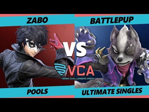 VCA19 - Zabo (Joker) Vs. BattlePuP (Palutena) Smash Ultimate Tournament Pools