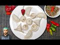 Chicken Momos Recipe || How to wrap in 5 Classic Shapes