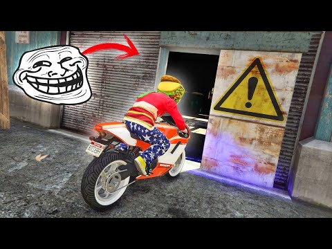 CARRERA TROLL INCREIBLE! NO ENTRES POR LA PUERTA!! - GTA V ONLINE