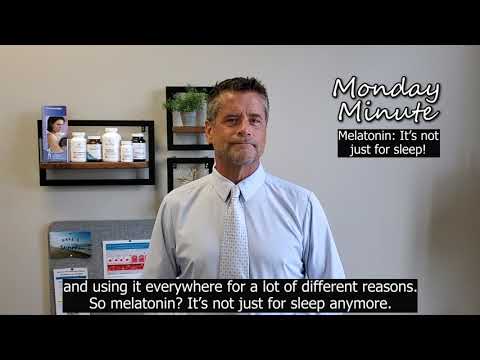 Health benefits of melatonin