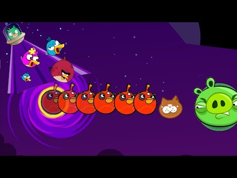 Angry Birds Collection Hacked 5 - SHOCKING THE BAD PIGGIES THROUGH BLACK HOLE!!