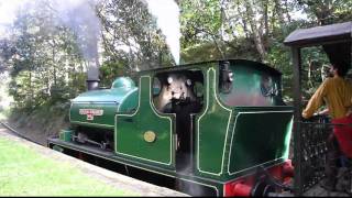 preview picture of video '[HD] Tanfield Steam Railway (1), 9/2009'