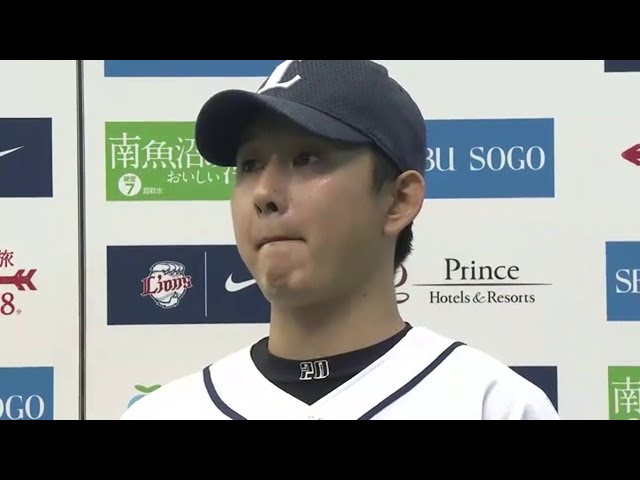 ライオンズ栗山選手・野上投手ヒーローインタビュー 2014/9/14 L-E