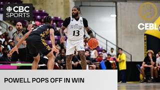 Powell drops 28 points as the Shooting Stars take down Honey Badgers