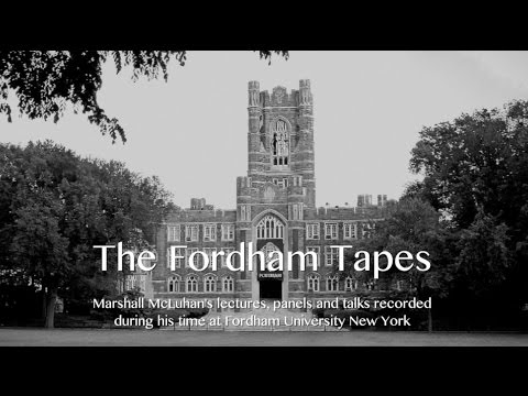 Marshall McLuhan 1967 The Technological Unconscious - Fordham University Taps #1