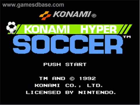 Konami Hyper Soccer NES Music 3
