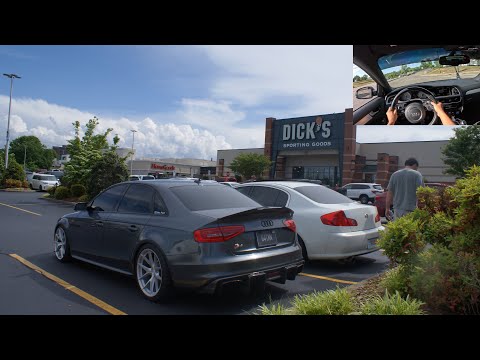 POV Driving my 500HP! Supercharged! Audi S4 B8.5