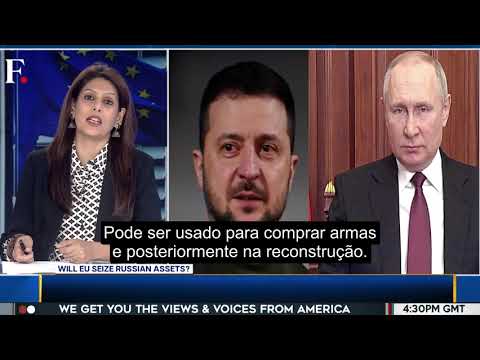 A Europa usará ativos russos congelados para armar a Ucrânia  Vantage com Palki Sharma - lgendado pt