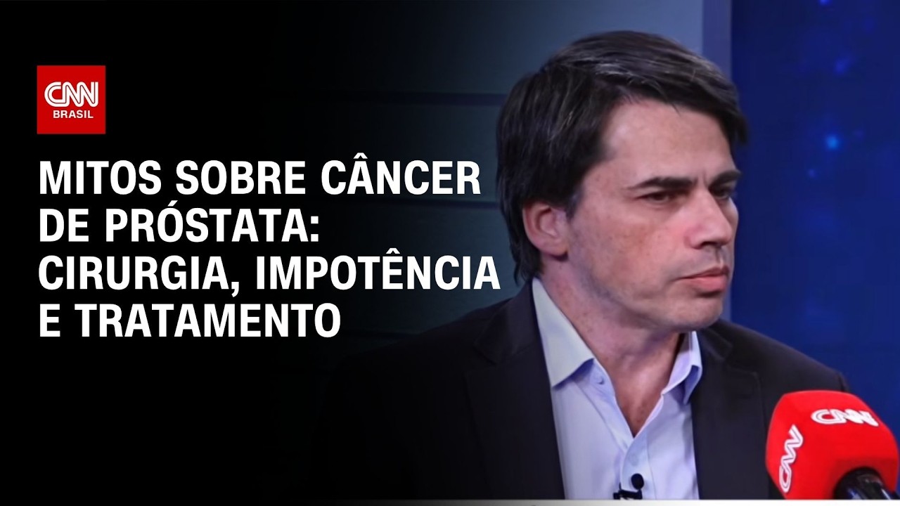 Mitos sobre o câncer de próstata: Cirurgia, impotência e tratamento | CNN Sinais Vitais