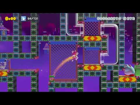 全自動 AUTOMATIC MARIO 3D WORLD 4 by se550 🍄 Super Mario Maker 2 #aey 😶 No Commentary