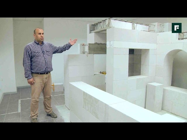 Сборно-монолитное перекрытие из газобетона