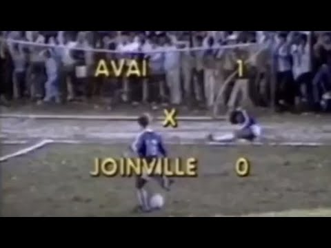 Avaí 1 x 0 Joinville - Catarinense 1982