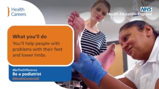#Bethedifference. Become a podiatrist