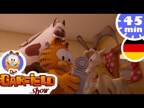 😻 Garfield auf dem Bauernhof 🚜 - Garfield Episoden Compilation