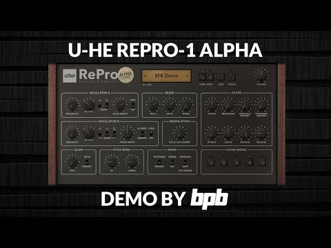 U-He RePro-1 Alpha DEMO (Free VST Synthesizer)