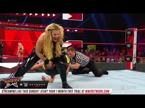 Charlotte Flair & Becky Lynch vs. Natalya & Trish Stratus: Raw, August 05, 2019