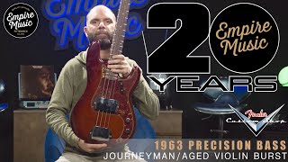 Video thumbnail for Fender Custom Shop 63 Precision Bass - EMPIRE MUSIC by Empire Music