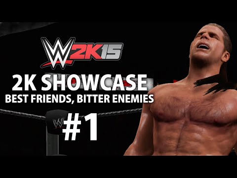 WWE 2K15 2K Showcase - Best Friends, Bitter Enemies Gameplay Walkthrough Part 1
