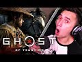 SAMURAI JACK X MORTAL KOMBAT E3 Ghost Of Tsushima Gameplay REVEAL REACTION