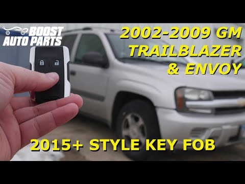 2015+ Style Chrome Key Fob Programming Guide for 2002-2009 GM Trailblazer & Envoy - Boost Auto Parts