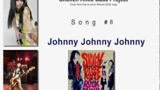 Shonen Knife Bass Project - Johnny Johnny Johnny - Lesson